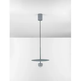 Nova Luce Edem 1-flg. Ø 30 cm blau/grau