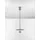 Nova Luce Edem 1-flg. Ø 30 cm blau/grau