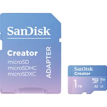 SanDisk Creator MicroSD 1TB SDSQXAV1T00GN6MS