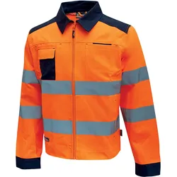 U-Power Jacke Glare - orange fluo - M