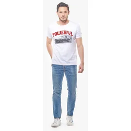 LE TEMPS DES CERISES Bequeme Jeans LE TEMPS DES CERISES, Herren, Gr. 28, EURO-Größen, blau, 90% Baumwolle, 8% Polyester, 2% Elasthan, Jeans, im lässigen Washed-Look