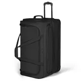 Redolz Duffle Essentials 2-Rollen Reisetasche 70 cm L mit Dehnfalte black