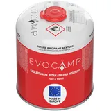 evocamp Propan Butan Gaskartuschen 450g Schraubkartusche Eurogewinde 7/16", Ventilkartusche 809 ml für Weber Grills Q100/1000-Serien,