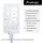 Protron Infrarotheizung Panel Heizkörper Elektroheizung IR Wandheizung 1000Watt 120x60cm mit Smart-Thermostat - Silber