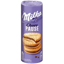 MILKA Choco Pause Schokokekse Doppelkeks mit Cremefüllung 260g