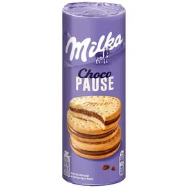 MILKA Choco Pause Schokokekse Doppelkeks mit Cremefüllung 260g