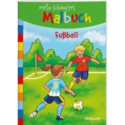 TESSLOFF 378864210 Mein schönstes Malbuch. Fußball