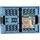 KEEEPER Klappbox Ben 54 x 37 x 28 cm 1-tlg. blau