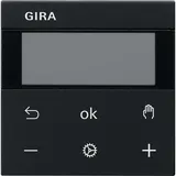 Gira S3000 Raumtemperaturregler Display System 55 schwarz