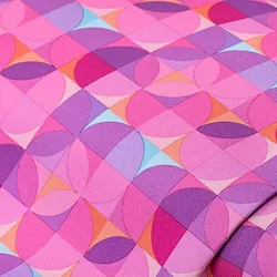 Universalgewebe "Kreise", rosa-color