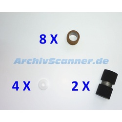 kleines Rollenset für alle Bell + Howell Ngenuity Scanner Modelle