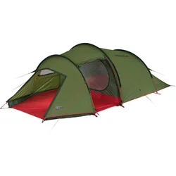HIGH PEAK Trekkingzelt Falcon 4 LW Personen Tunnel Zelt Camping Alu Leicht 4,8kg