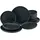 CreaTable Uno Tafelservice 12-tlg. schwarz unifarben