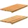 vidaXL Fensterbänke 2 Stk. Hellbraun 90x40x2 cm Massivholz Eiche