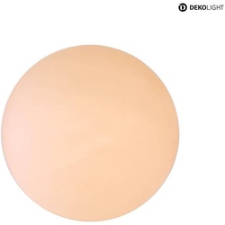 Deko-Light Dekorative Outdoor Kugelleuchte DORADUS, IP65/IP44 IK07, E27, Kunststoff (LLDPE), mit Steckerkabel, weiß, Ø 56cm D-836931