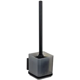 Wenko WC-Garnitur Quadro Schwarz