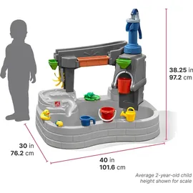 Step2 Pump & Splash Discovery Stone Pond Planschbecken