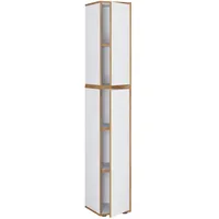 VCM Salia Aktenschrank 30 x 183 x 33 cm weiß