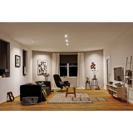 Paulmann LED-Einbaustrahler 3er Set Chrom matt schwenkbar