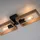 just light. Just Light 2-flg. rechteckig Holz schwarz