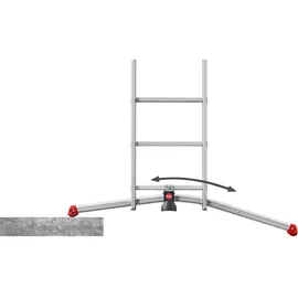HAILO HobbyLOT Anlegeleiter 3 x 7 Sprossen