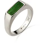 KUZZOI Ring grün | Silber 66