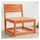 vidaXL Gartensofa Loungesofa Wachsbraun