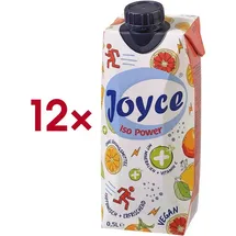 Joyce Saft Iso Power, isotonisch 0,5 Liter, 12 Stück