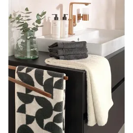 CAWÖ Studio Grafik Handtuch 50 x 100 cm grau