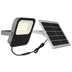 Solarleuchte Aluminium Druckguss Grau, 1Xled Solarleuchte Aluminium Druckguss Grau, Led