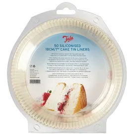 Tala Silikonisierte Backpapier-Einlagen rund 18 cm