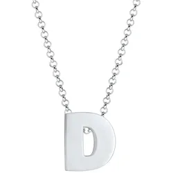 Elli Buchstabe D Initialen Trend Minimal 925 Silber 45 Damen 
