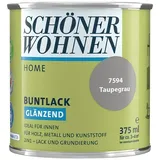 SCHÖNER WOHNEN-Farbe Home Buntlack  (Taupegrau, 375 ml, Glänzend)