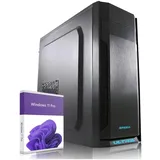 Greed GREED® Ultra 7 - Schneller PC mit Intel Core i7 - Leiser Computer + Rechner für Büro & Home Office mit 4,0 GHZ, 32GB DDR4 RAM/Arbeitsspeicher - 1TB SSD + 1TB HDD - DVD+RW - WLAN - inkl Win 11 Pro