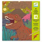 Djeco Kratzbilder Dinosaurier