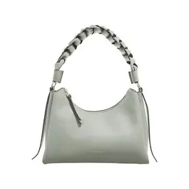 Coccinelle Boheme Grana Schultertasche Leder Greenery