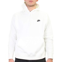 Nike Sweatshirt Club Hoodie PO BB, White/White/(Black), 3XL, BV2654