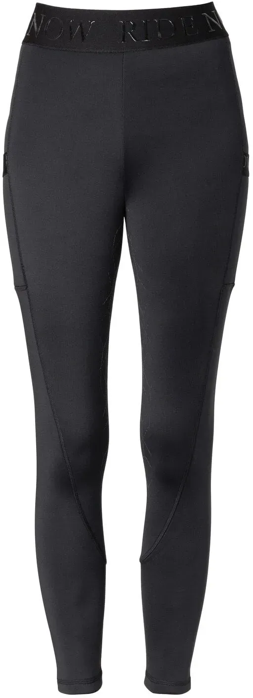 RIDE now Thermo-Reitleggings black 34