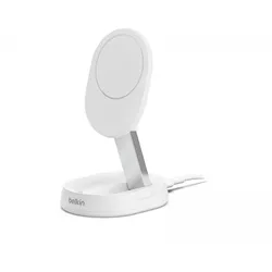 Belkin Boost Charge Pro Qi2 15W Magnetischer Ladeständer - Weiß