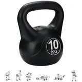 MAGIC SELECT 10 kg Kettlebell-Gewicht mit Ergonomischem Griff, Kettlebell-Hantel für Muskeltraining zu Hause und im Fitnessstudio.