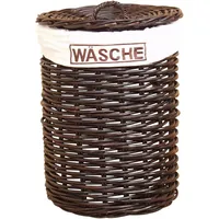 Home Affaire Wäschekorb, Rattangeflecht, Höhe 65 cm