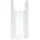 Papstar 250 Hemdchen-Tragetaschen, HDPE 48 cm x 22 cm x 12 cm transparent Knotenbeutel