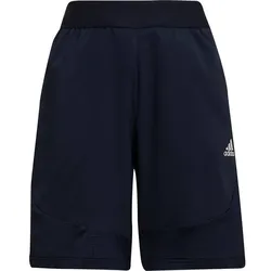 ADIDAS adidas Kinder XFG AEROREADY Sport Shorts, Dunkelblau/Weiß, 140