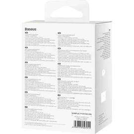 Baseus Fast Charger 40W USB-C GaN5 Branco