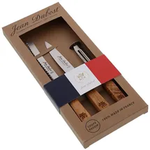 Jean Dubost Schachtel mit 3 Tomatenmessern aus Olivenholz Jean Dubost Cb10a250c16343
