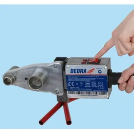 Dedra zgrzewarka do rur pvc plastikowych 800w/1500w ded7515