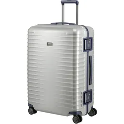 TITAN Reisekoffer  LITRON FRAME Trolley 75 cm   4 Rollen 101,0 l - Silber