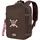 One Piece Skull-Großer Mercury Handgepäck Rucksack 47x23x33cm, Braun, Kapazität 35 L