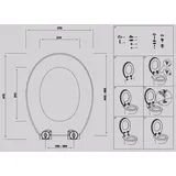 Primaster WC-Sitz Luigi 3D mit Absenkautomatik