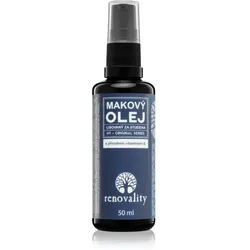 Renovality Original Series Poppy seed oil with natural vitamin E Hautöl für alle Hauttypen 50 ml